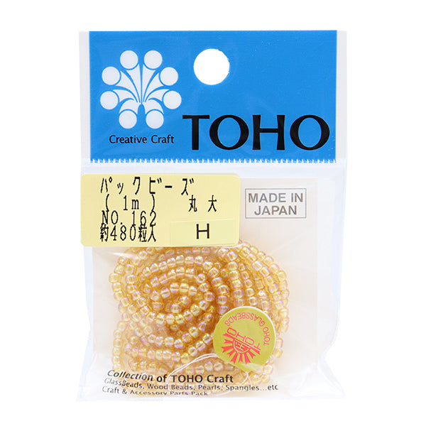 ビーズ 『パックビーズ 丸大 No.162』 TOHO BEADS トーホービーズ