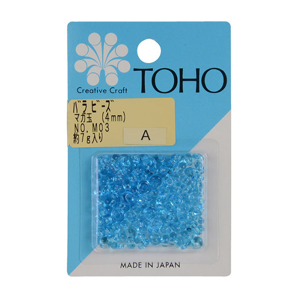 ビーズ 『バラビーズ マガ玉 4mm M03』 TOHO BEADS トーホービーズ