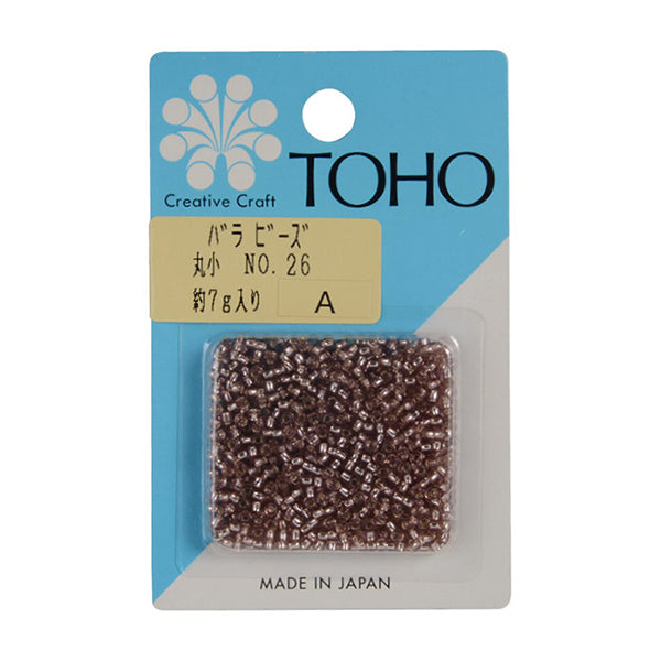 ビーズ 『バラビーズ 丸小 No.26』 TOHO BEADS トーホービーズ – Yuzawaya