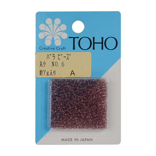 Perles "RosePerles Maruko n ° 6" Toho perles toho perles