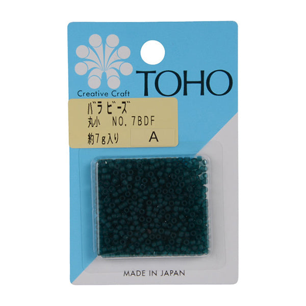 ビーズ 『バラビーズ 丸小 No.7BDF』 TOHO BEADS トーホービーズ