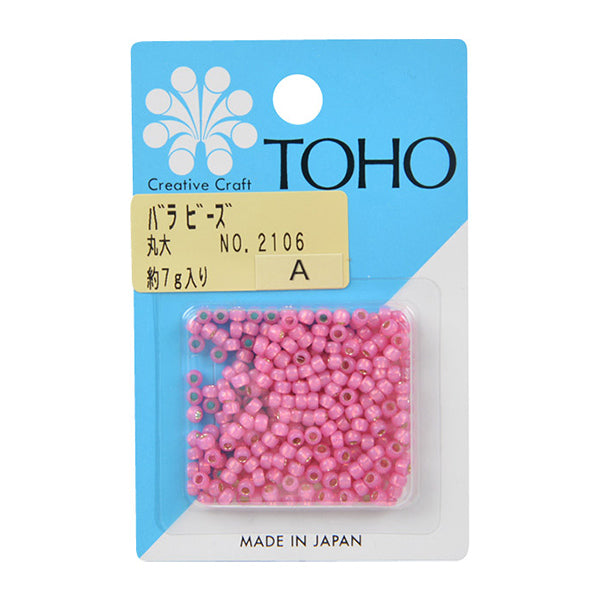 ビーズ 『バラビーズ 丸大 No.2106』 TOHO BEADS トーホービーズ