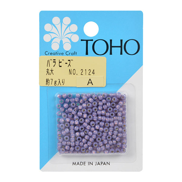 ビーズ 『バラビーズ 丸大 No.2124』 TOHO BEADS トーホービーズ