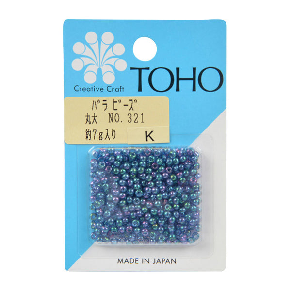 ビーズ 『バラビーズ 丸大 No.321』 TOHO BEADS トーホービーズ