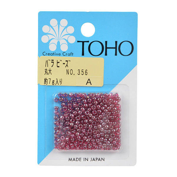 Cuentas "RosaCuentas Universidad Maru No.356" Cuentas de toho toho beads