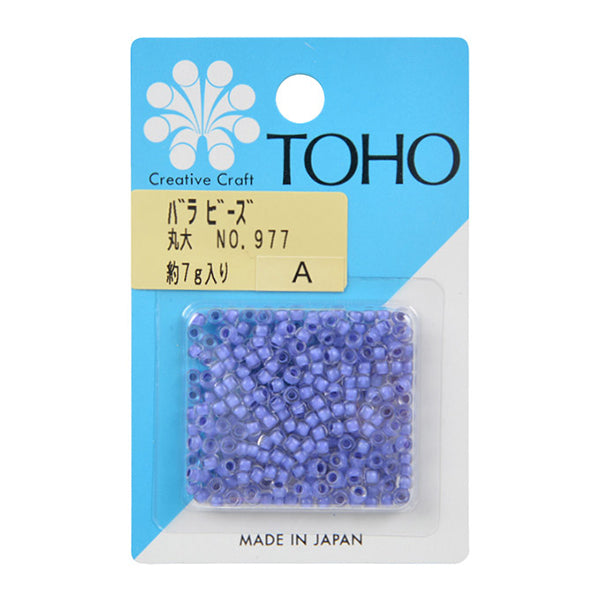 ビーズ 『バラビーズ 丸大 No.977』 TOHO BEADS トーホービーズ