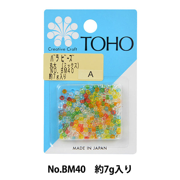 Бисер "РозаБисер Maru Large Mix BM40" Бусы Toho Toho Beads