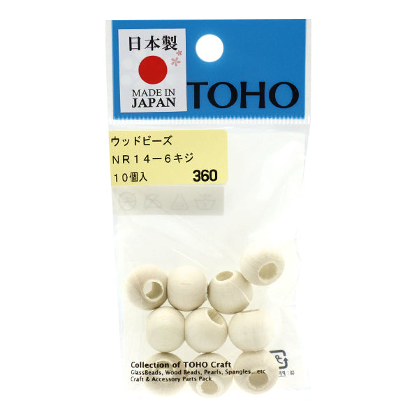 Perles"BoisPerles NR14-6"Tohobeads toho perles