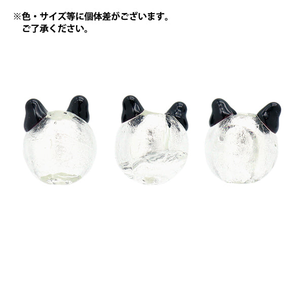 مادة الملحقات “زجاج نيكو”خرز قطعتين أبيض 6-6635-07"