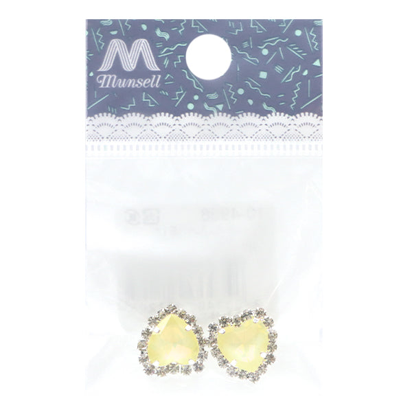 Kunsthandwerksteile "Bijou-Mittelteile 2 Teile gelb 10-4938"