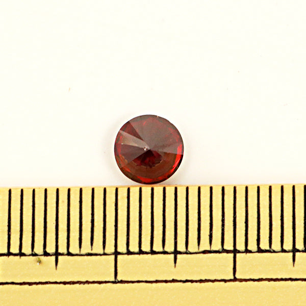 خرز "عقيق زركونيا مكعب 6 ملم 2 قطعة"