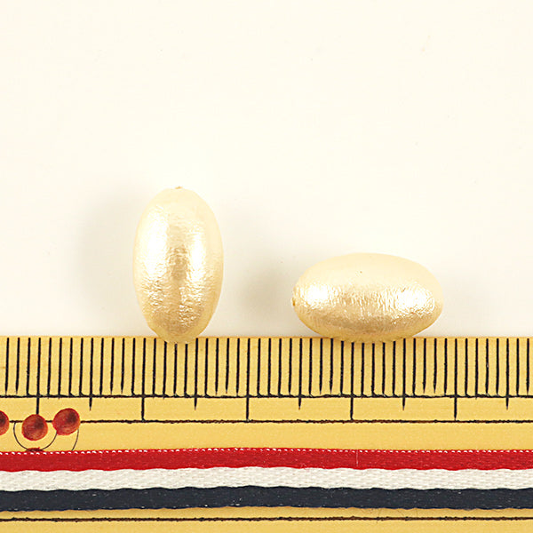 Бисер "Хлопковая жемчужная natsukume kisuka примерно 8 х 14 мм 4 штуки"