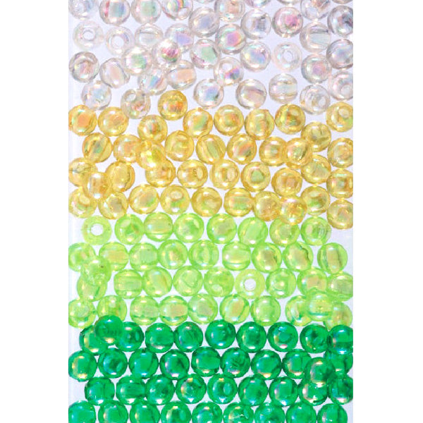 Бисер "DX CircleБисер M3 градация зеленая "