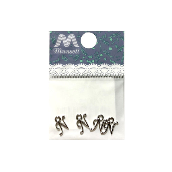 手芸金具 『271 0015SN イニシャルチャーム N 4個』 – Yuzawaya 手芸金具 『271 0015SN イニシャルチャーム N 4個』 – Yuzawaya