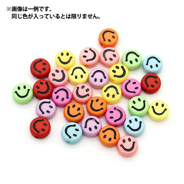 Perline "Mile acrilicoPerline Circa 7 mm di colore x nero 30 pezzi BE1639-xxx"