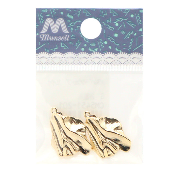 Matériau accessoire "Pièces métalliques peut 2 pièces Gold CM5451-201-201"
