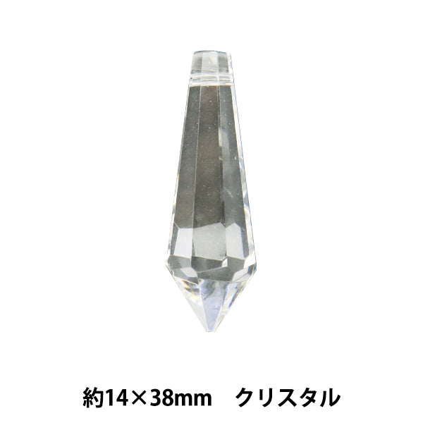 Perline "Asfolk Ristal 401 Crystal 14mm x 38mm"