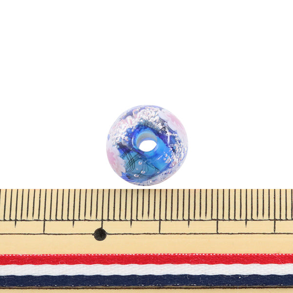 الأجهزة اليدوية "كرة تونبو بنمط زهرة الكرة الزرقاء"