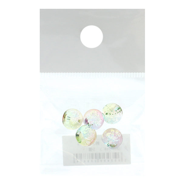 Perlen "Acrylteile Suzumaru Blase 5 Stück 10 mm"