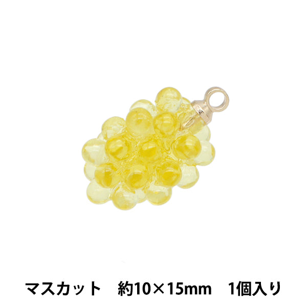 Matériel accessoire "Charme Fan Fruit Maskat environ 10 x 15 mm"