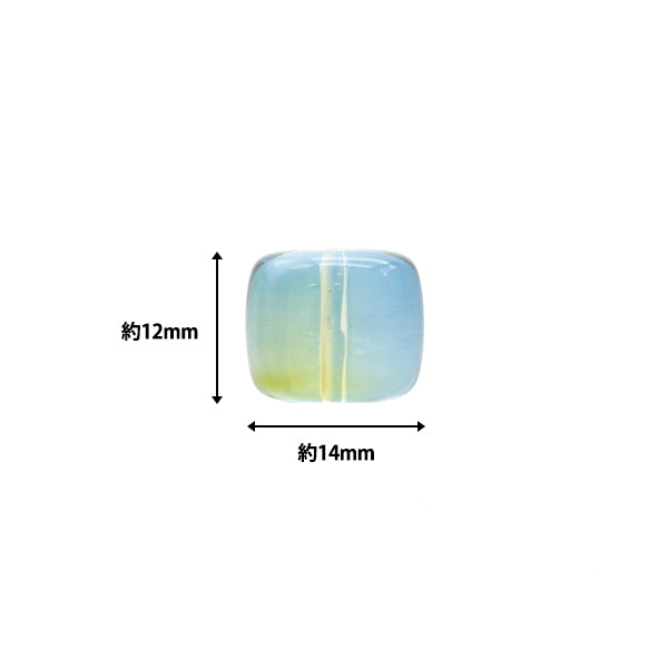 Perlen "Vitoliya Ururu Drum M mit 3 Tabletten d grün Anv-1214n 12 × 14 mm"
