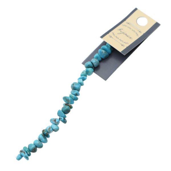 Аксессуарный материал "натуральный бирюзовый падение большого размера"