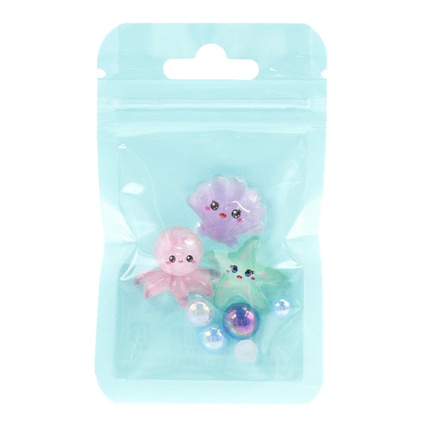 수예부품 "데코 부품 믹스 Uminonakama DW-15" KIYOHARA