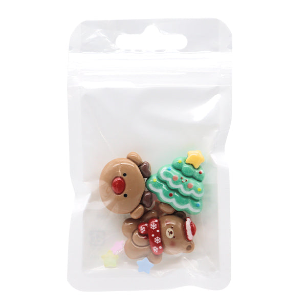 手工艺品零件“装饰零件混合圣诞节2 dw-18" KIYOHARA