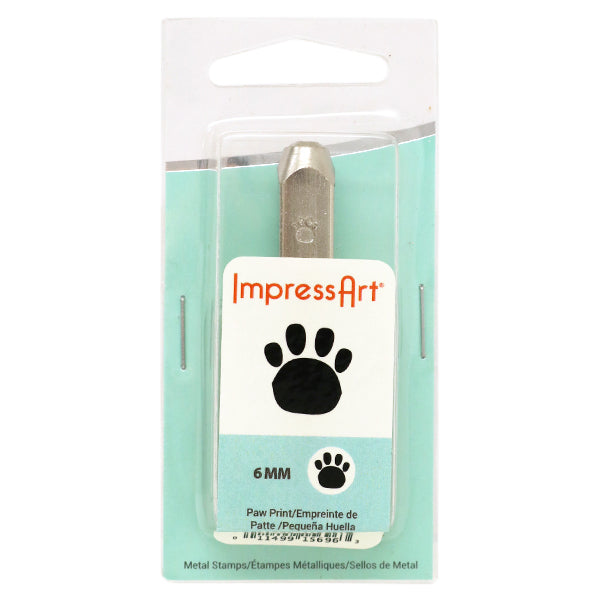 Stamping in metallo inciso in metallo "Stampa di bordo del francobollo di design impressionart (grande) 6 mm U1024 6" Miyuki Miyuki