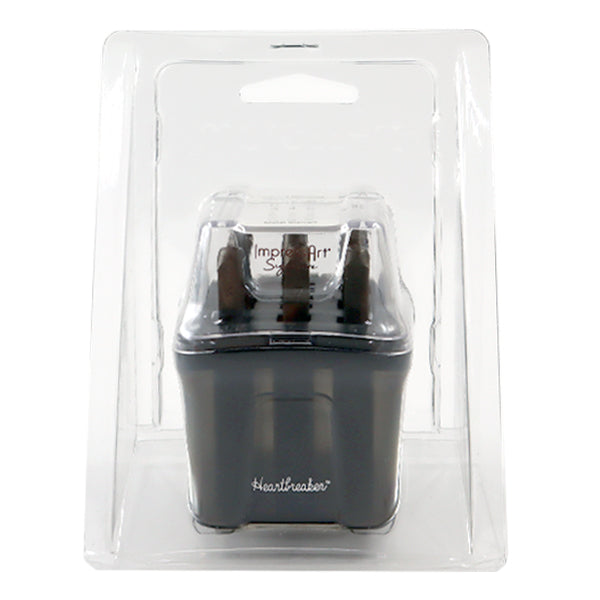 金属刻印 メタルスタンピング 『ImpressArt シグネチャーレタースタンプ Heartbreaker 数字 3mm U0008 3 1』 MIYUKI ミユキ