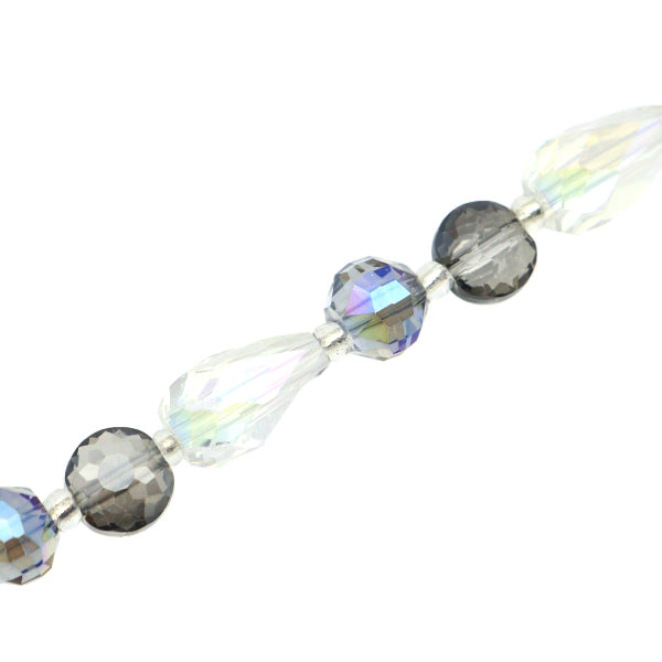 Аксессуарный материал «СтеклоБисер Drop Mix Metal Blue GN-08-22S-05C"