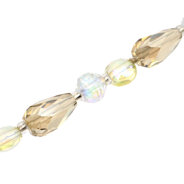 Matériel accessoire "VerrePerles Drop mix champagne or gn-08-22s-06c"