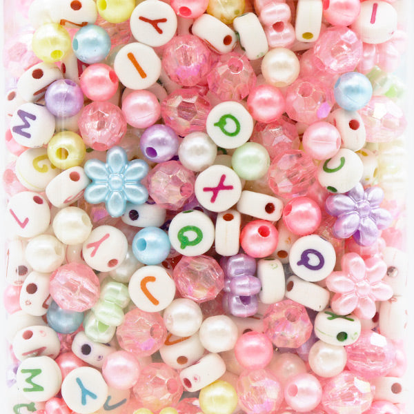 عليةخرز "Beads Beads Jar Flower Mix AR-B-01"