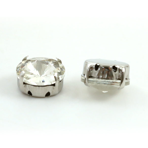 Accesorios Material "Piezas de bijou de vidrio GN-29-13S Ronda 12#-S 4 piezas"