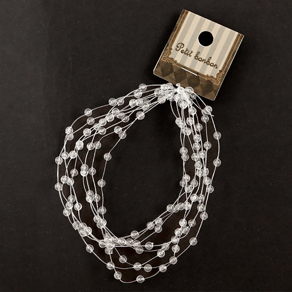 Materiale accessorio "Codice Pearl 4mm Clear GN-14-20S-4"