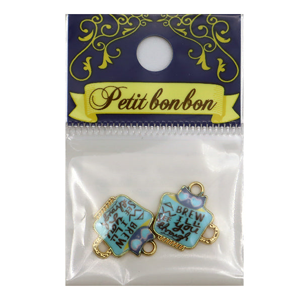 액세서리 재료 "Gurley Charm Tea Cup Neko A 2 조각 GN-33-21S-13A"