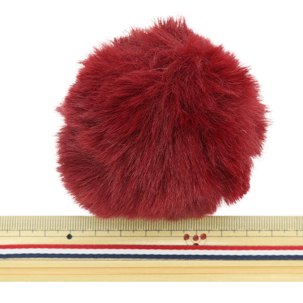 مادة الإكسسوار "Eco Fur Ball L Red GN-44-19A-L4"