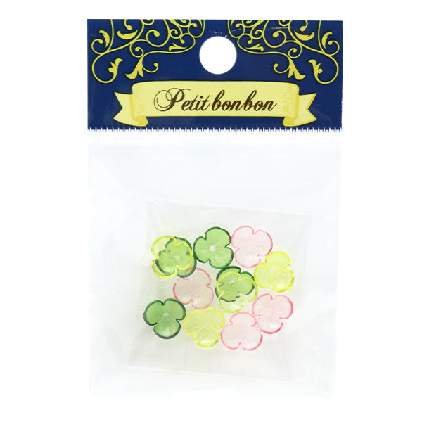 Materiale accessorio "Mix di fiori acrilici Vivid 12 pezzi CHKF-21A-01D"