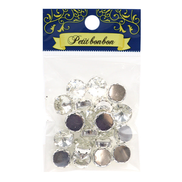 Material de accesorios "Piezas de bijou de vidrio Ronda 12#-S 20 piezas GN-29-13S-20"