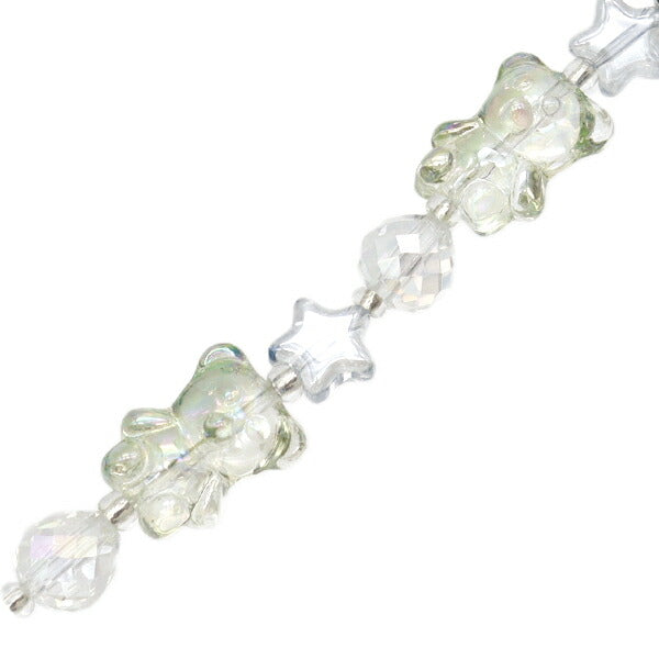 Аксессуарный материал «СтеклоБисер Вентилятор Starbear Mix GN-08-24SS-04"