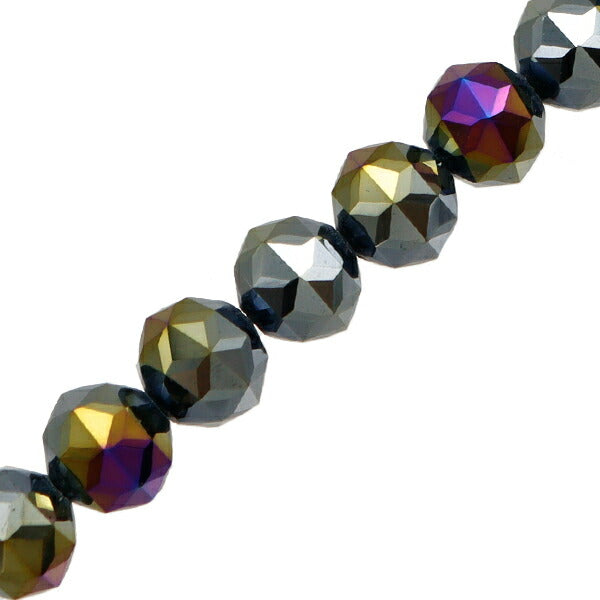 Material accesorio "vidrioCuentas RC Color de Opak aproximadamente 10 mm Negro GN-08-24SS-05"