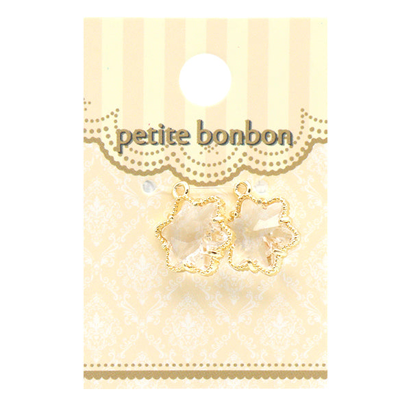 Accessories material "Biju Cham Hexagram Crystal GN-28-24SS-01"