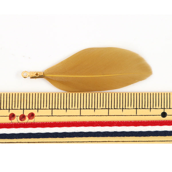 Аксессуарный материал "Пеховые детали 4 куски золото GM-B-1D"