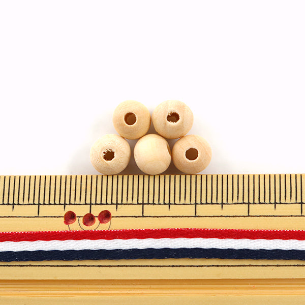 مادة الإكسسوار "الخشب"خرز دراج دائري 8 ملم 33 قطعة”