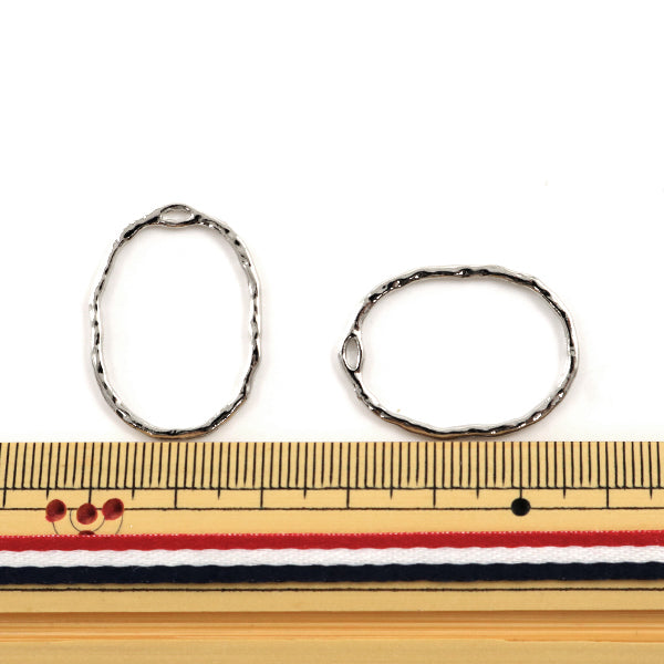 Аксессуарный материал "Металлические детали 2 кусочки серебро M3365S"