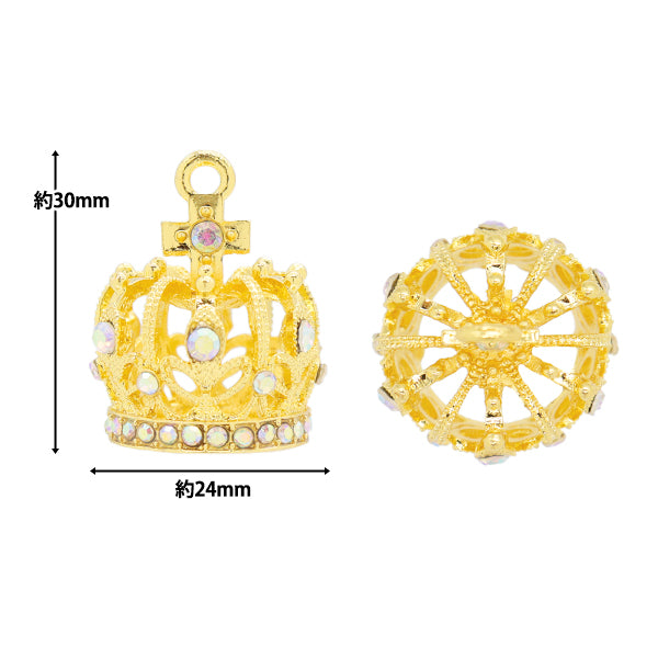 Аксессуарный материал "очарование Grand Crown Gold AP24035"