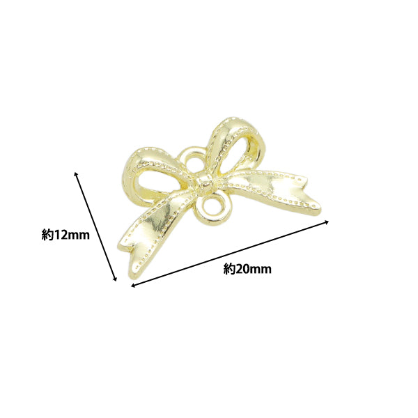액세서리 자료 "조인트 매력 스티칭"리본 2 조각 금 AP24072"