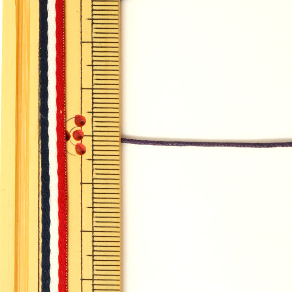 Плетеный шнур «Код романтического кода дополнительная -покрасить 0,8 мм винократное окрашивание» Marchenart Fairy Art