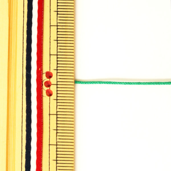 Braided cord "Romance code Extra -fine 0.8mm Green" MARCHENART Fairy art