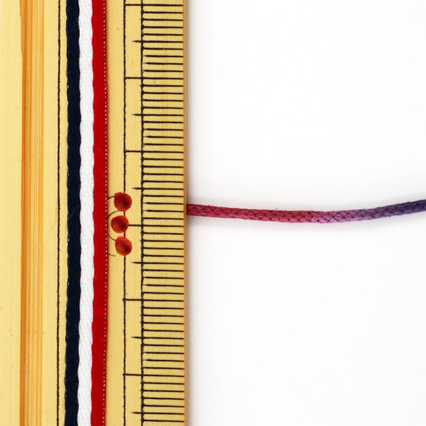 حبل مضفر "رمز رومانسي 1.5 مم صباغة خطوة النبيذ" MARCHENART Fairy Tale Art